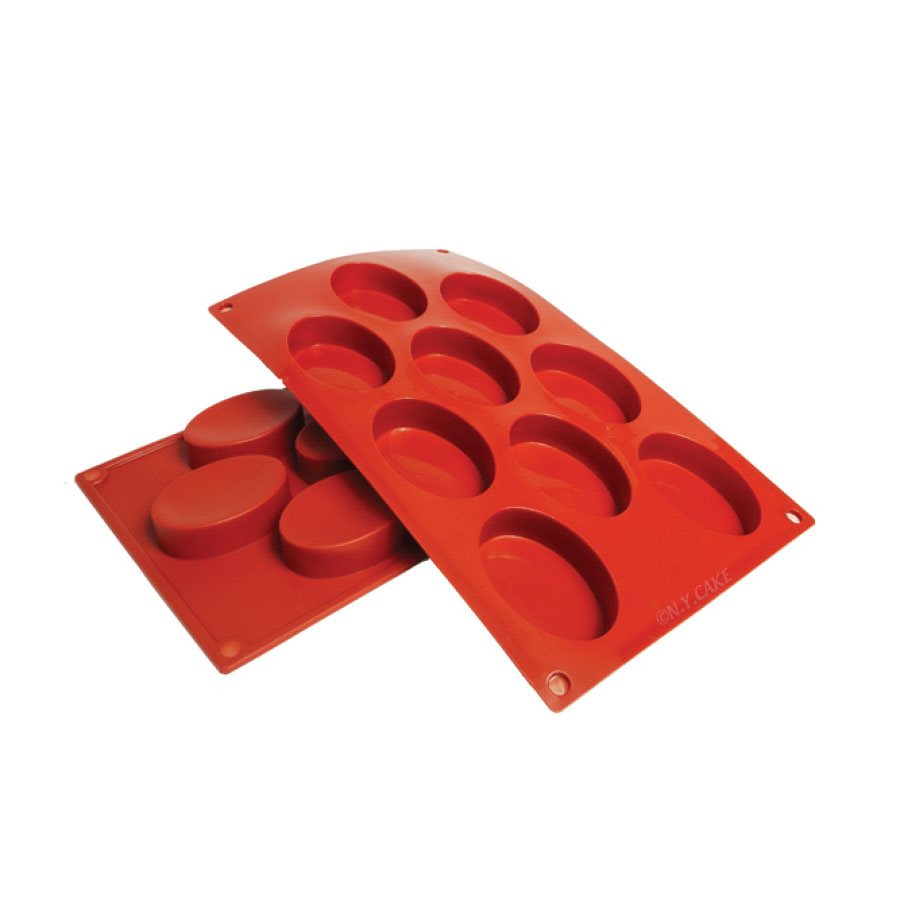 Oval Silicone Baking Mold 1 7 Ounce